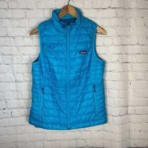 Patagonia Turquoise Quilted Vest